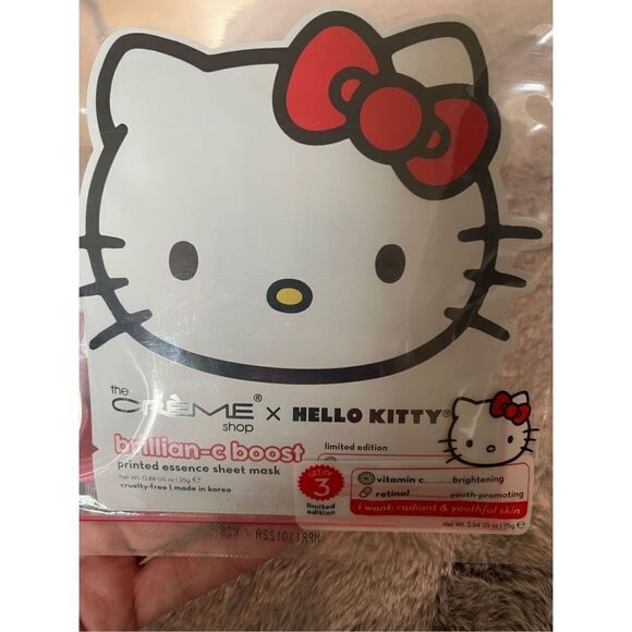 The Creme Shop x Hello Kitty Face Masks Brilliance Vit C ONLY - Picture 1 of 4